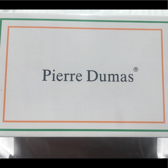 NWT Pierre Dumas, sandals in pewter Mules - Picture 7 of 7